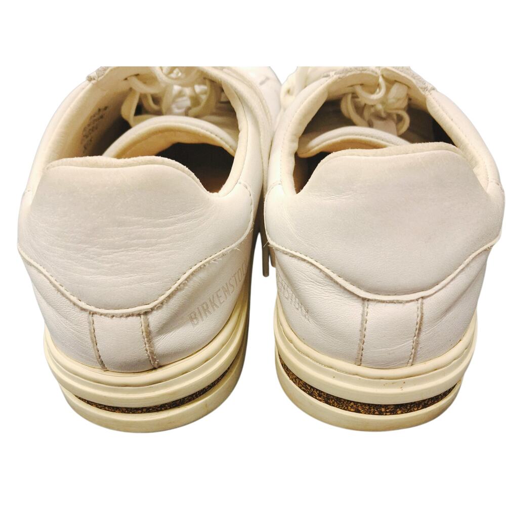 Birkenstock Bend Low White Leather Sneakers Shoes EU 38 US 7-7.5 - Picture 7 of 10